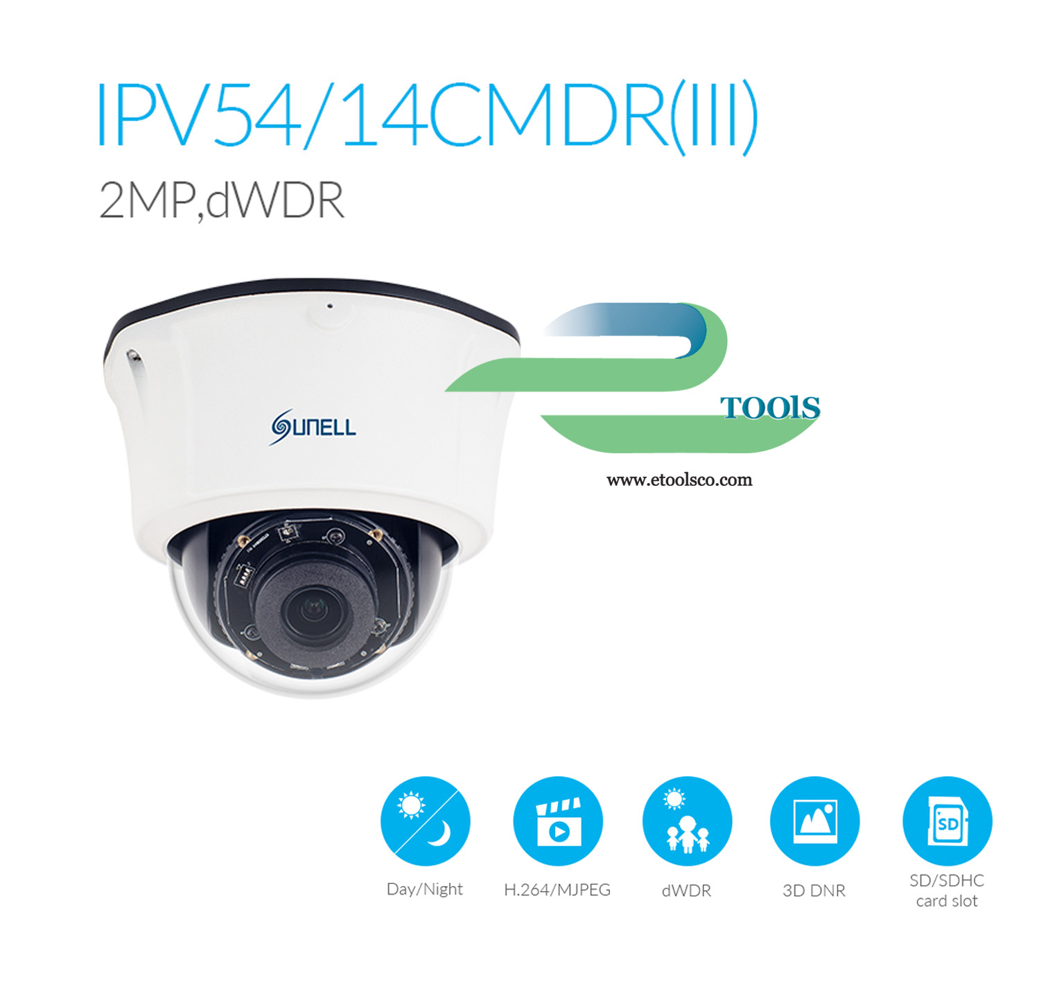 دوربین مداربسته شبکه سانل SN IPV54/14CMDR III